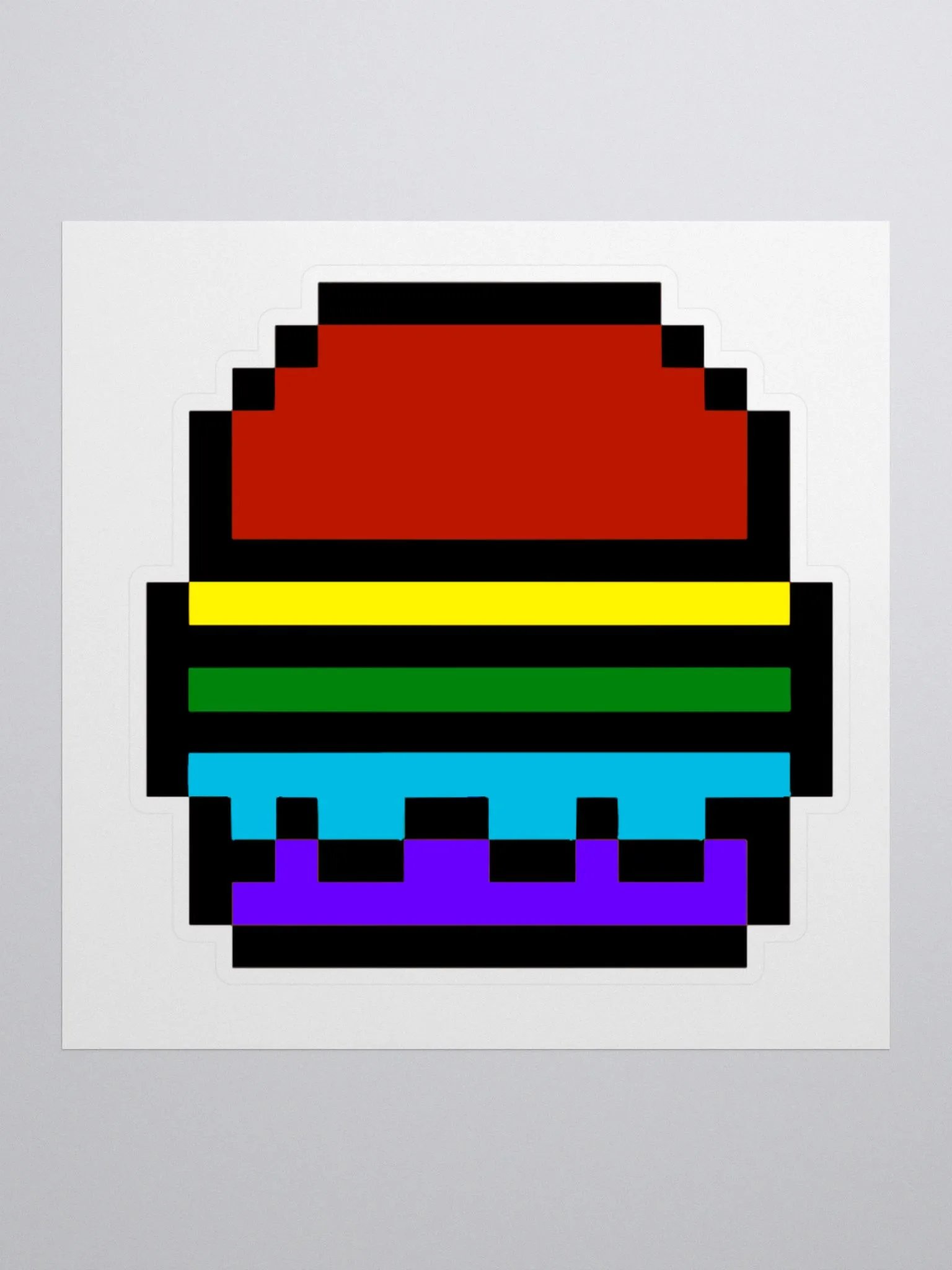 Gay Pride Bun Sticker product image (2)
