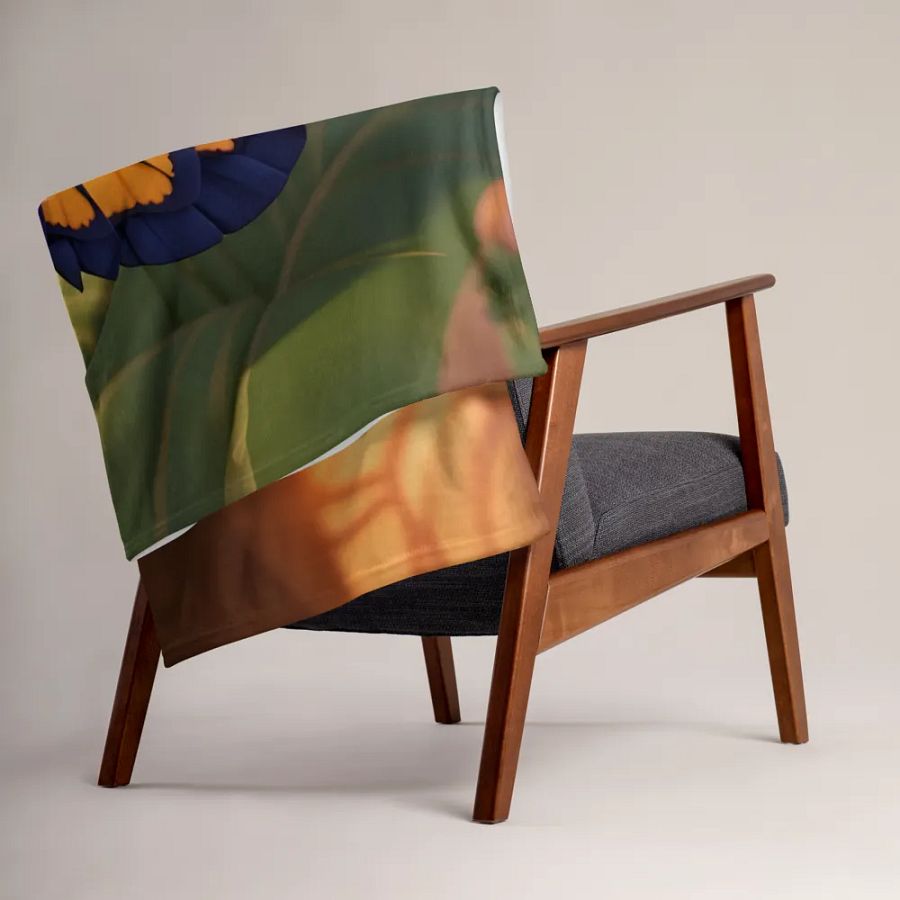 Endangered Species - Mexico - Monarch Butterfly Throw Blanket product image (5)