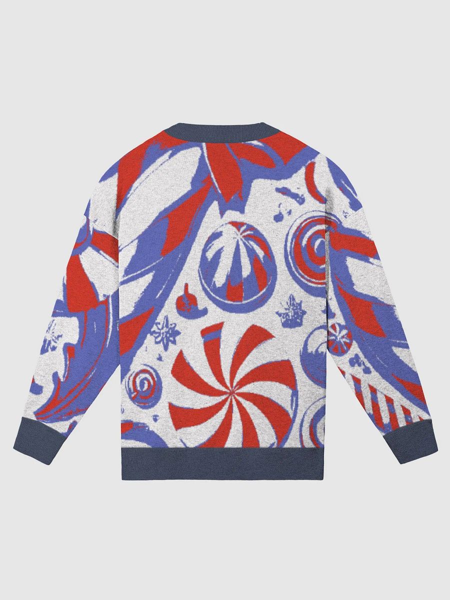 Winter Cozy Candy Cane Jacquard Sweater product image (2)