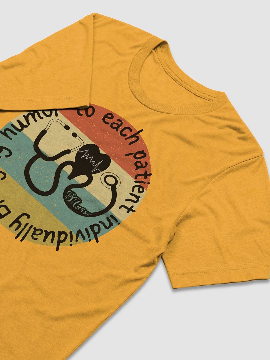 Bringing humor to each patient individually Tri-Blend Tee product image (32)