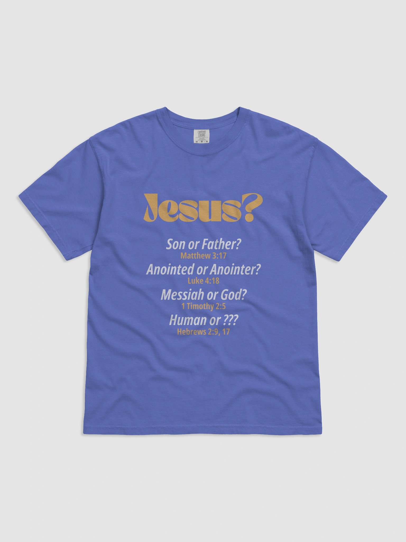 Who is Jesus Heavyweight Relaxed Fit T-Shirt product image (1)
