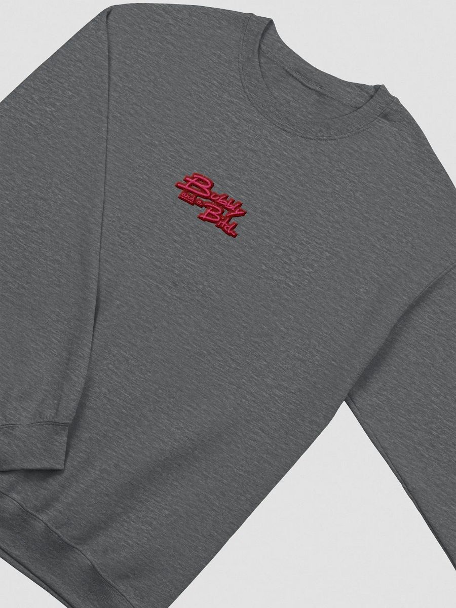Bubbly and a B*tch embroidered crewneck (rose bubble) product image (1)