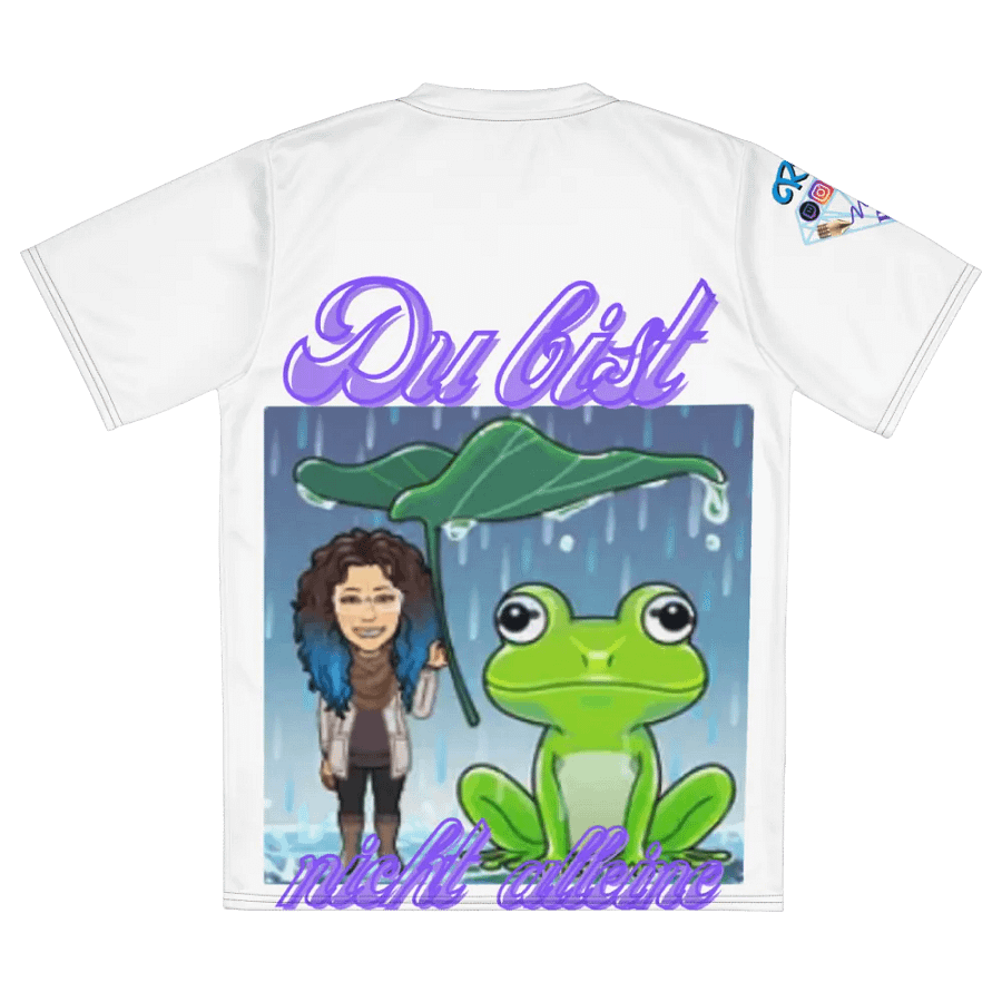 Du bist nicht alleine , Herrn -T-Shirt mit entspanntem V-Ausschnitt product image (7)