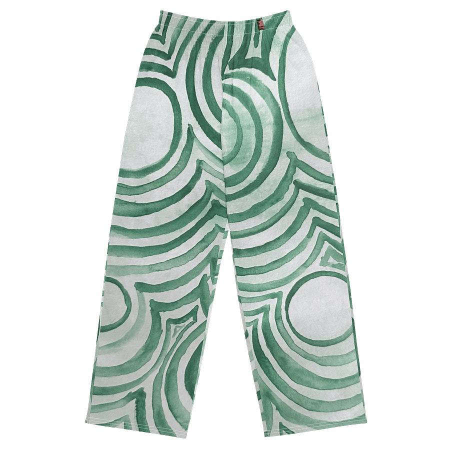 "Green Swirl" Unisex Pants product image (1)