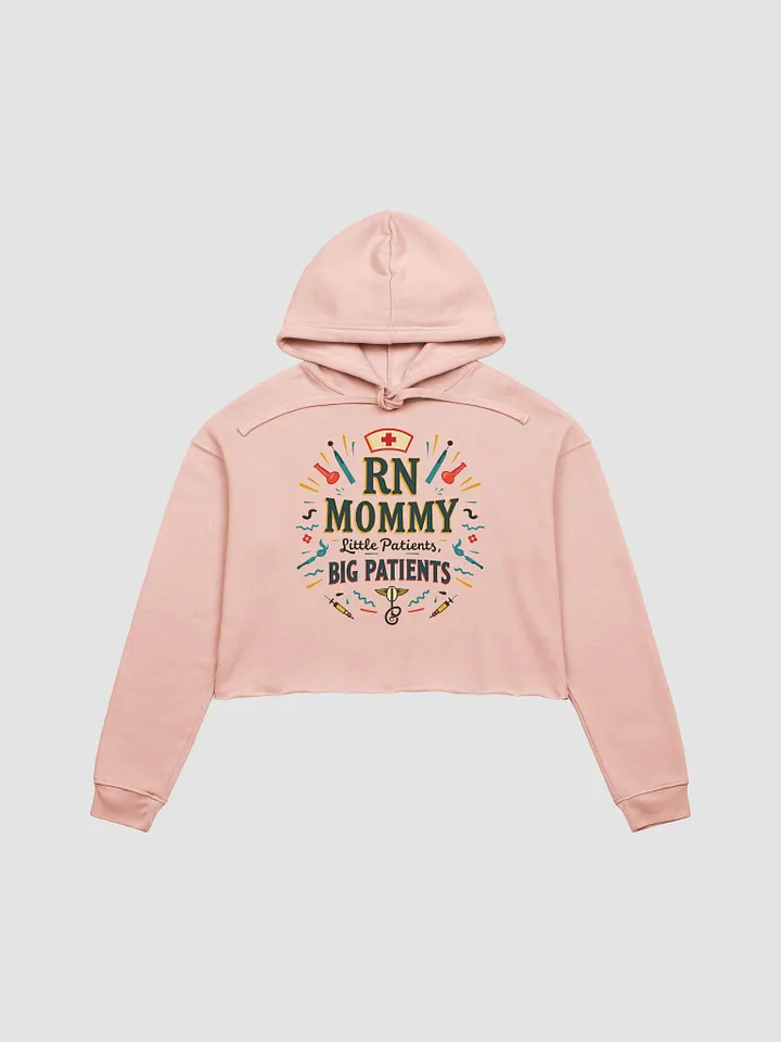 RN Mommy Fleece Crop Hoodie product image (5)