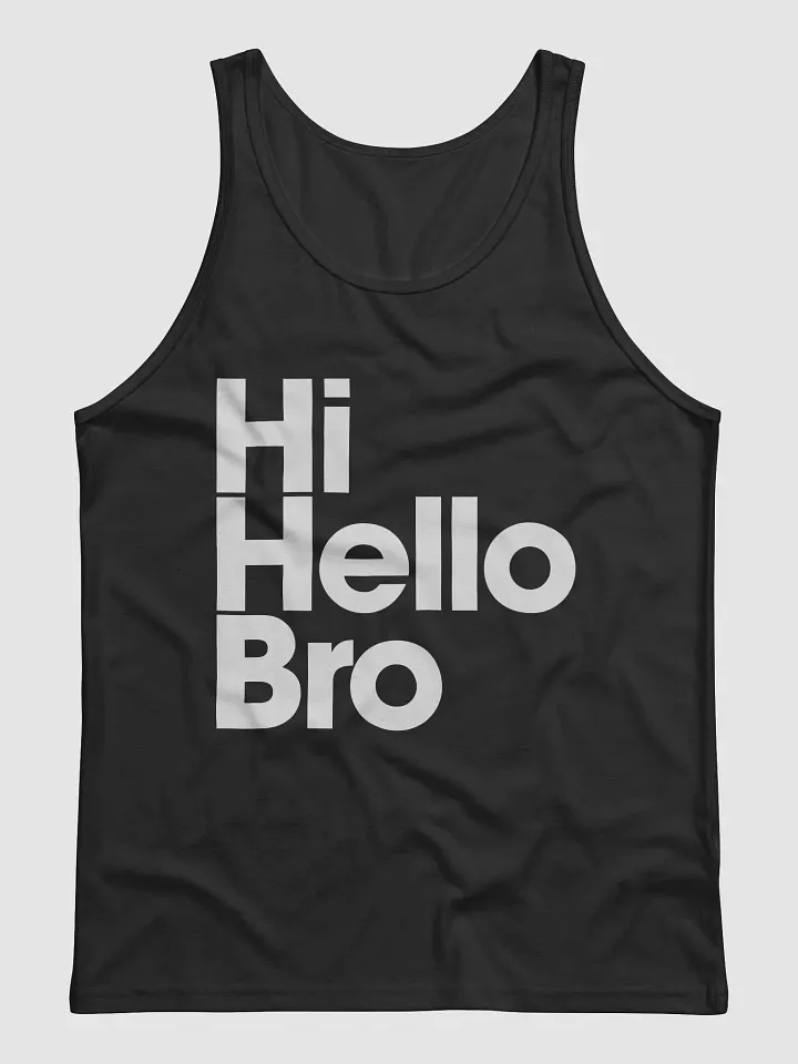 HiHelloBro Jersey Tank product image (1)