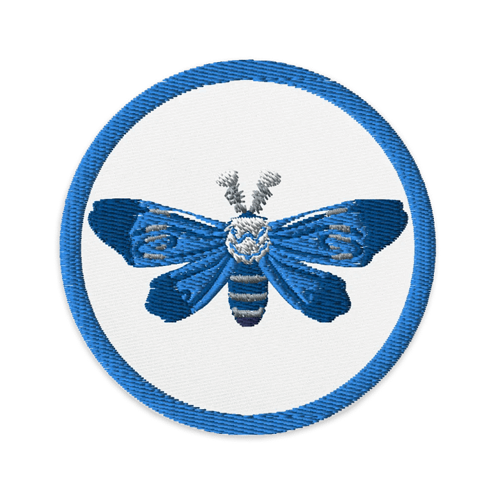 Moth Embroidered Patch product image (9)