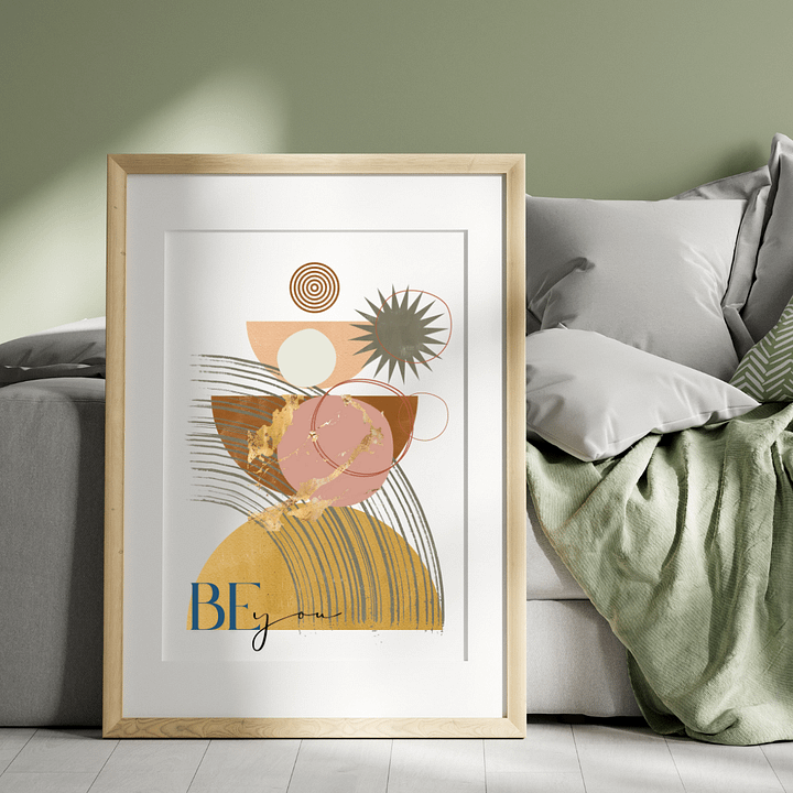 'Be You ' Abstract Print #1 product image (1)