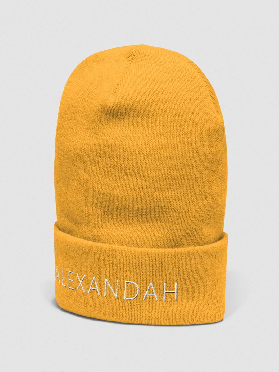 "Golden" Alexandah Beanie product image (2)