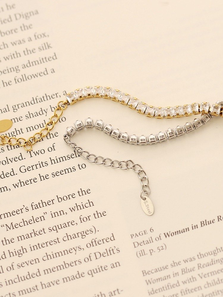 Lux Tennis Bracelet | 18K Gold Plated product image (11)