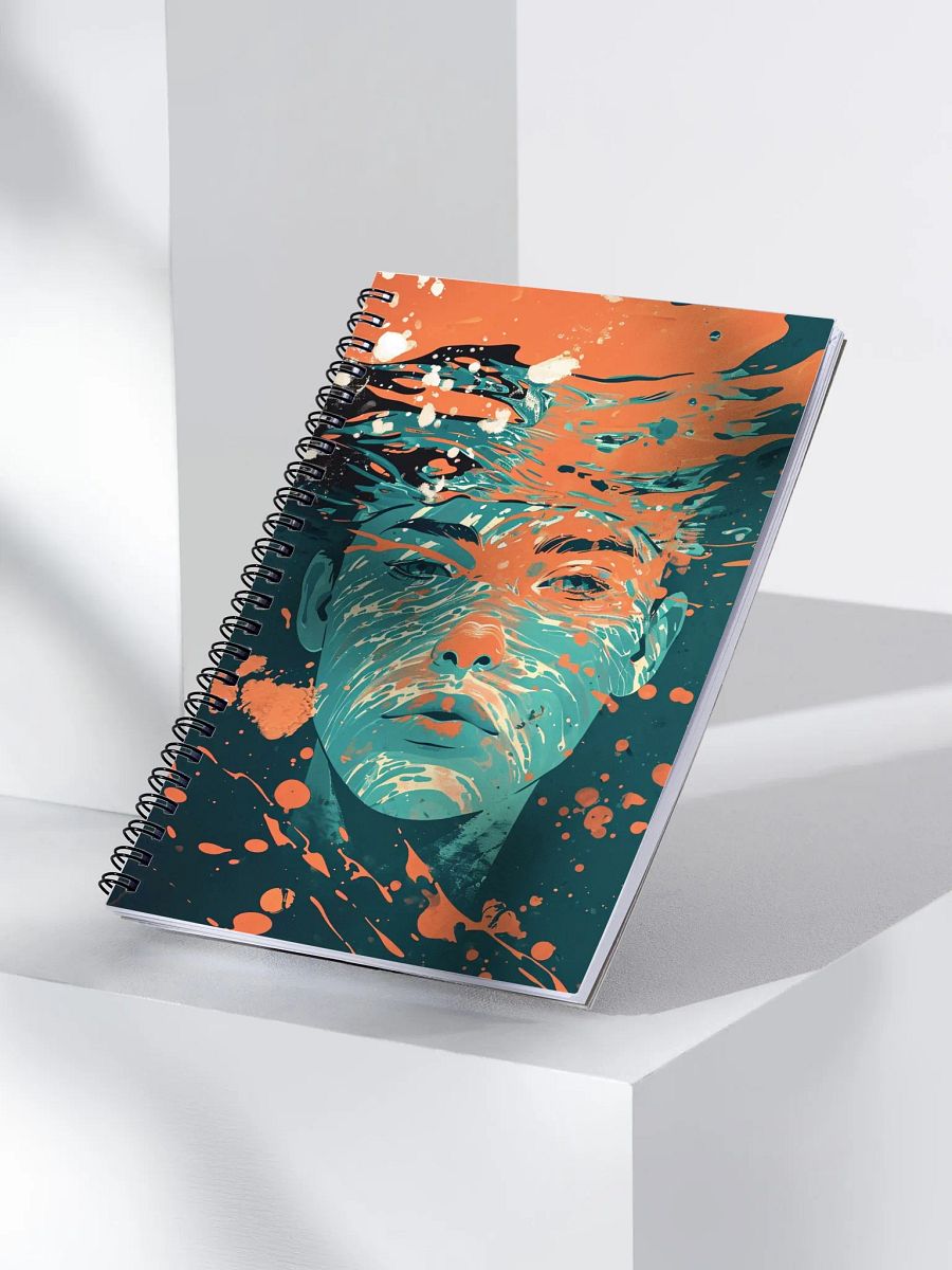 Aqua Spirit Spiral Notebook product image (3)