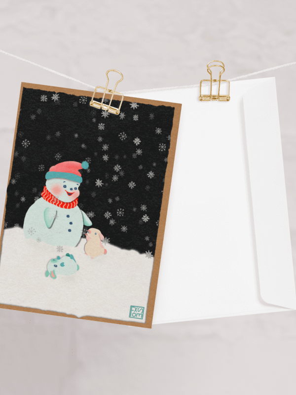 Snowman and Bunnies product image (1)