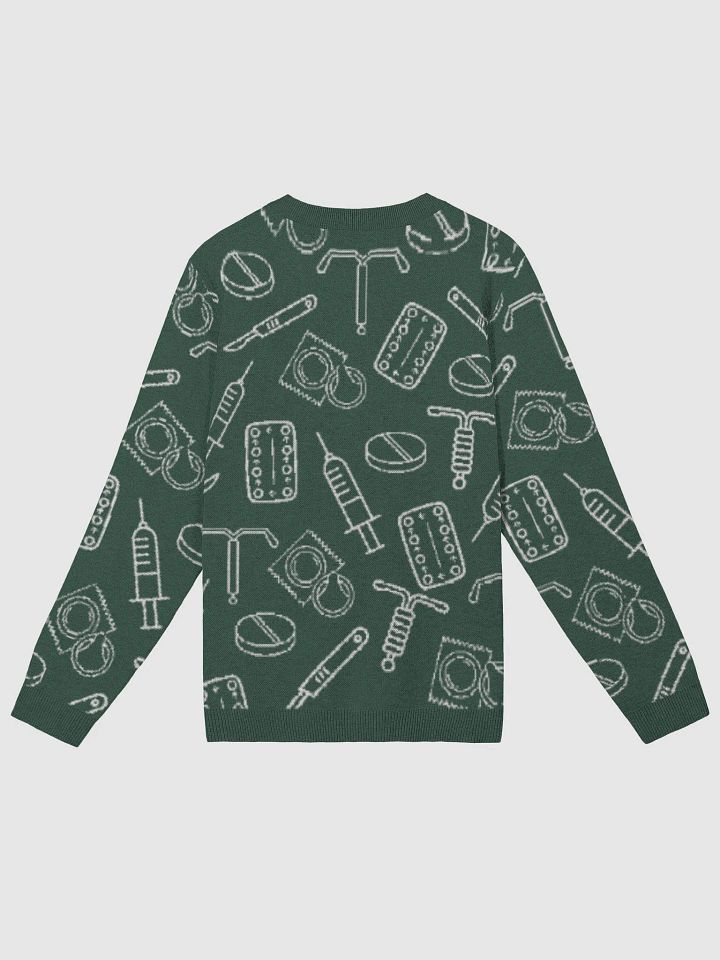 birth control icons (dark green sweater) product image (2)