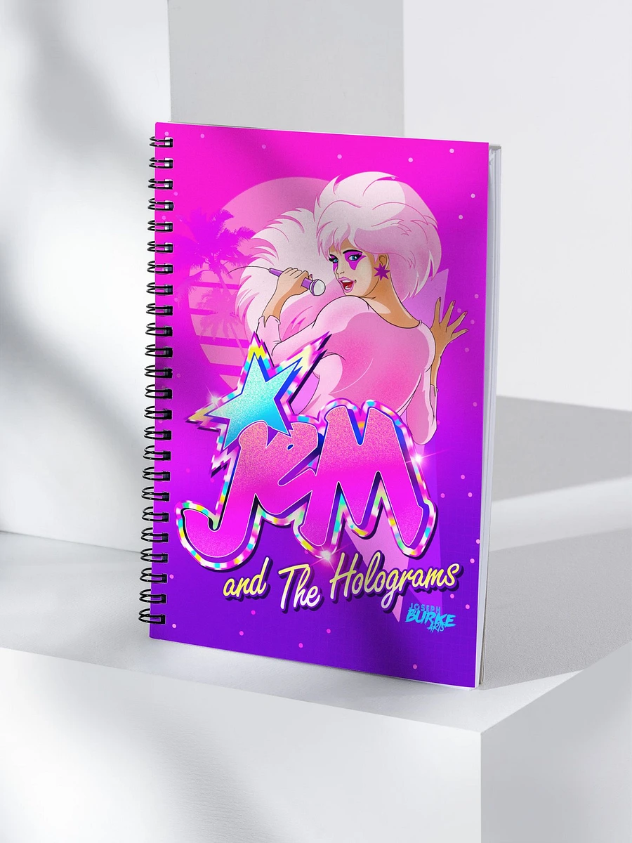 Jem Vaporwave Tribute Notebook product image (4)