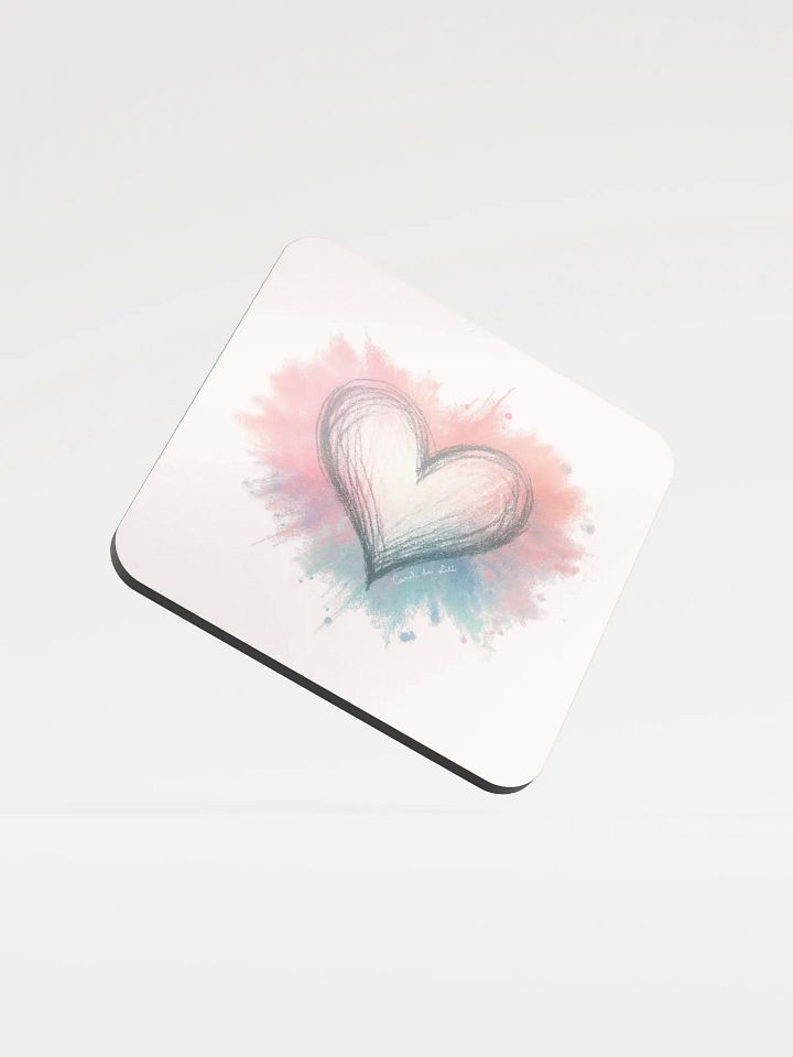 Espalhe Amor - Descanso de Copo (1 unidade) - Canal da Lelê product image (1)