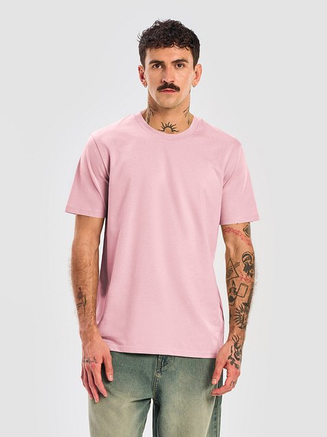 Photo showing Stanley/Stella Unisex Organic Ribbed Neck T-Shirt