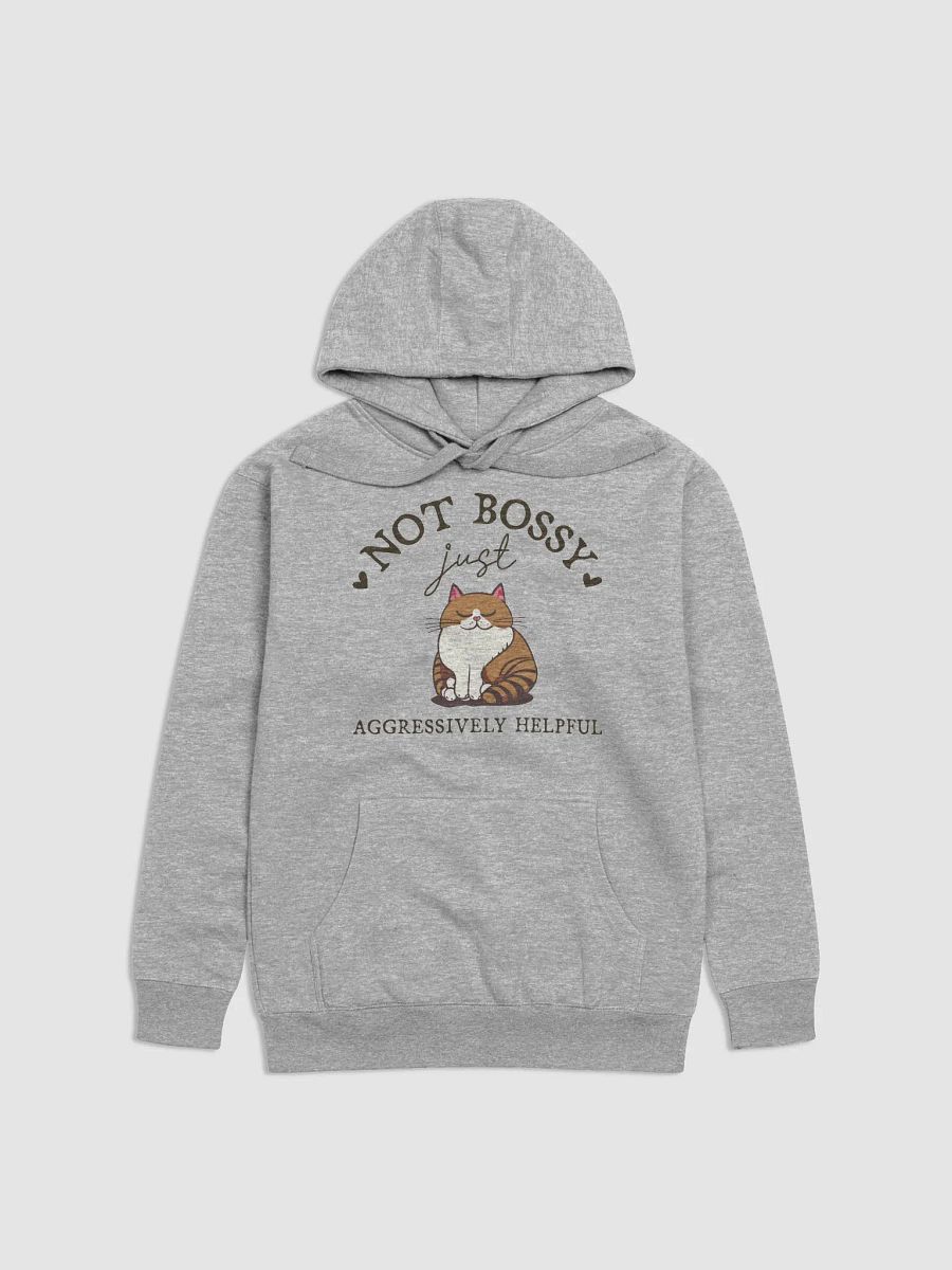 Aggressively Helpful Cat Premium Hoodie product image (4)