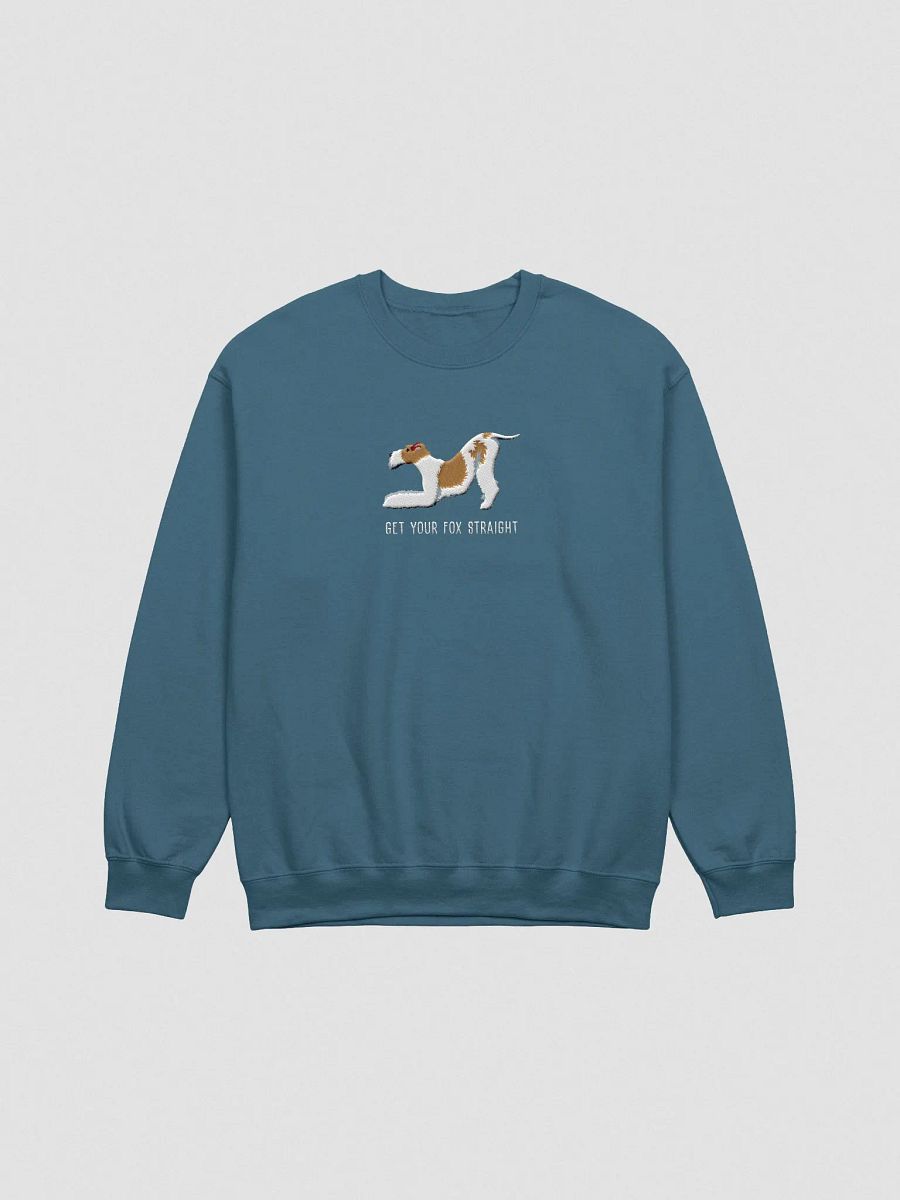 Get Your Fox Straight Sweatshirt (Embroidered) of a Wire Fox Terrier product image (4)