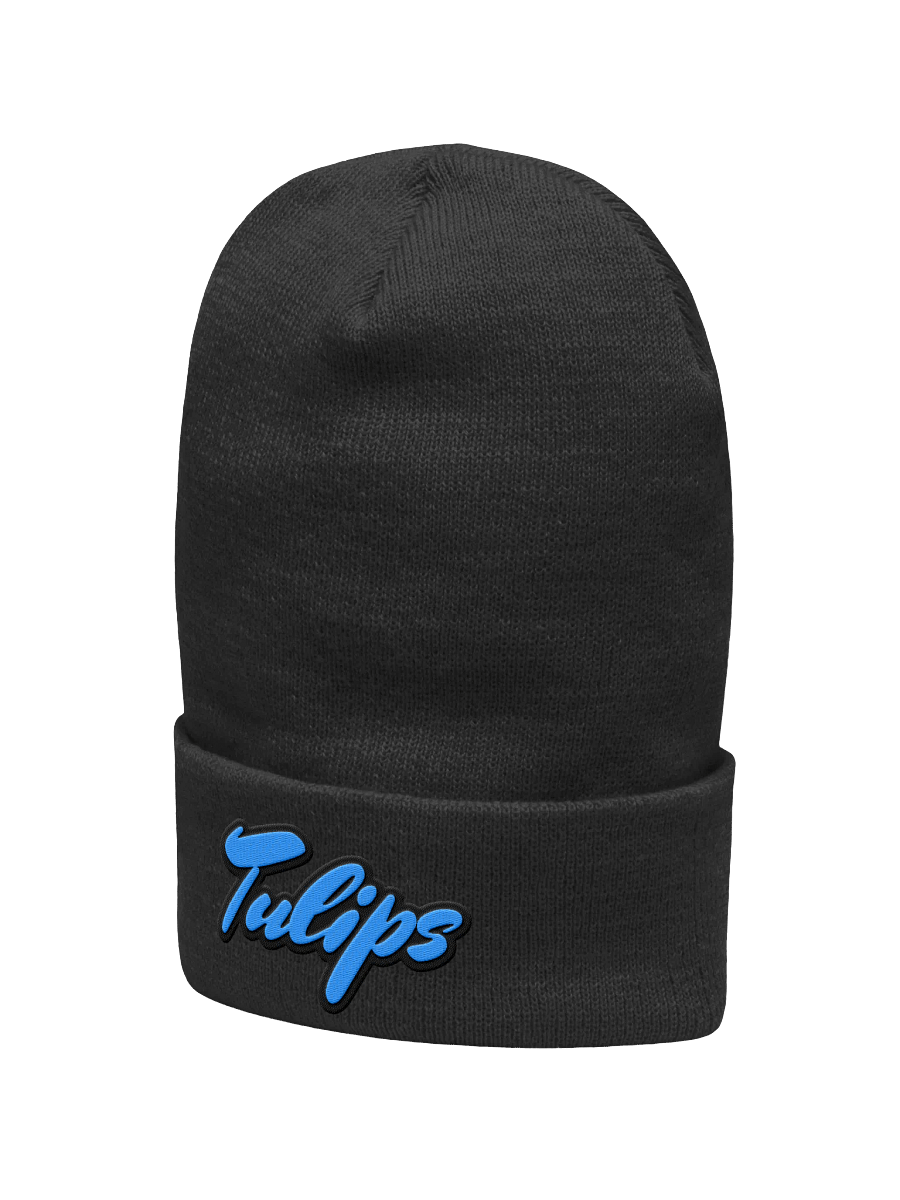 Tulips Script Cuffed Beanie product image (1)