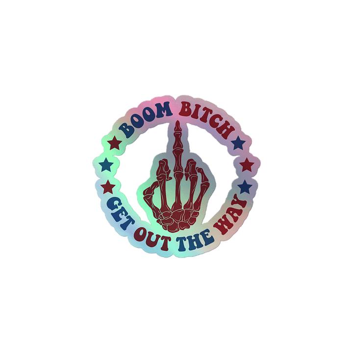 Boom B*tch Sticker product image (1)