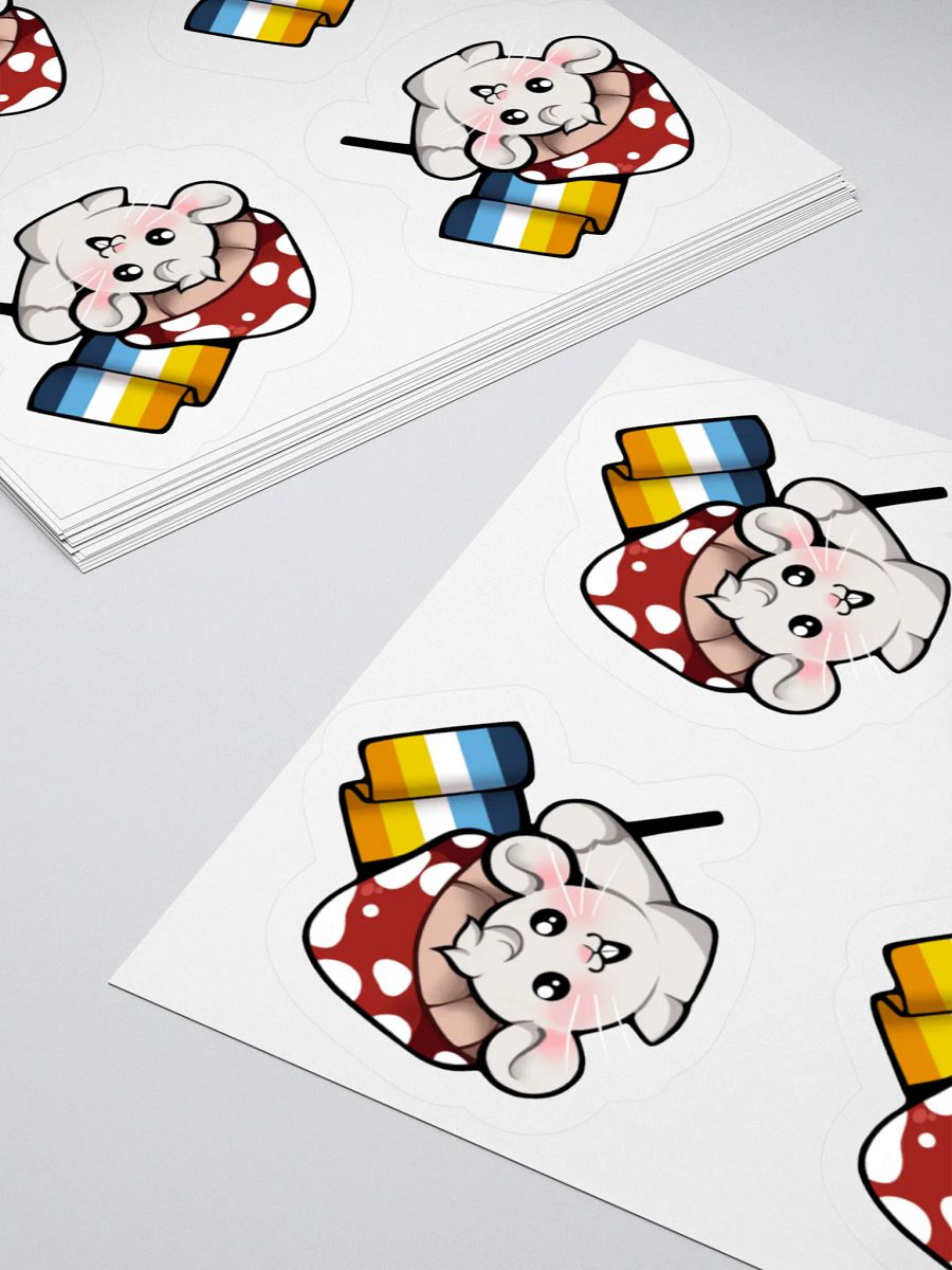 Aroace Pride Flag Stickers product image (4)