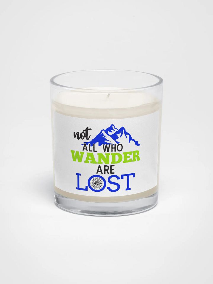 Not All Who Wander Are Lost v2 Soy Wax Candle product image (1)