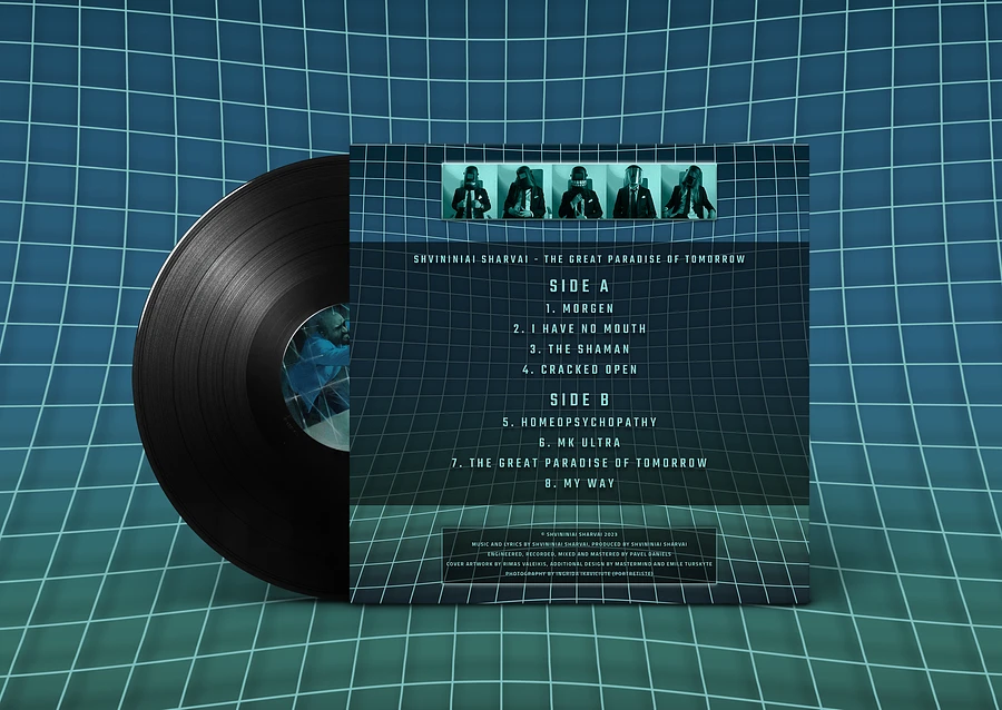 THE GREAT PARADISE OF TOMORROW VINYL (BLACK) product image (2)