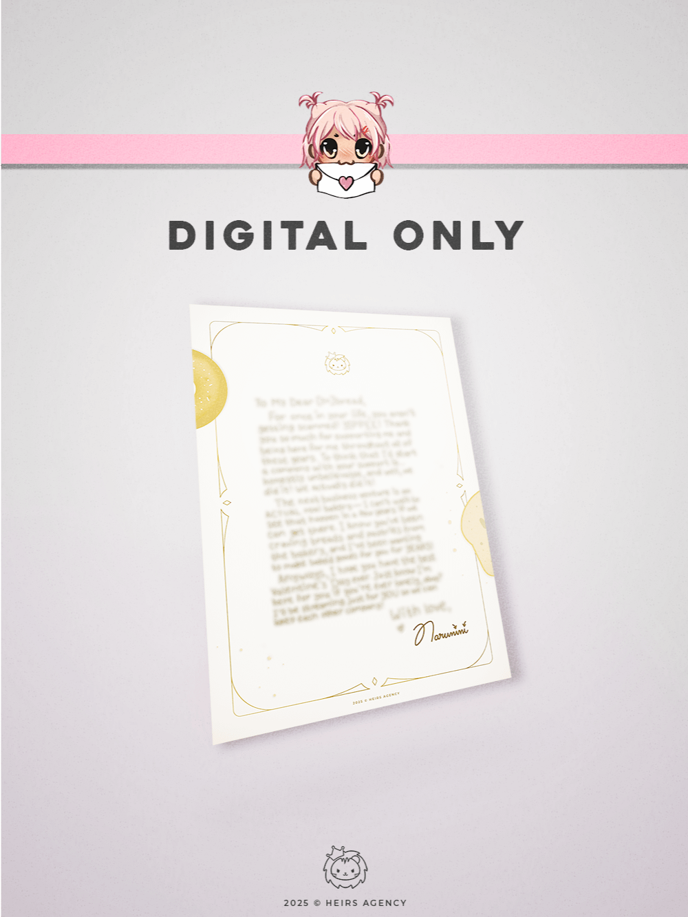 Narunini White Day Bundle - Physical Photocard, Digital Photocard, Voice Pack, and Love Letter product image (3)
