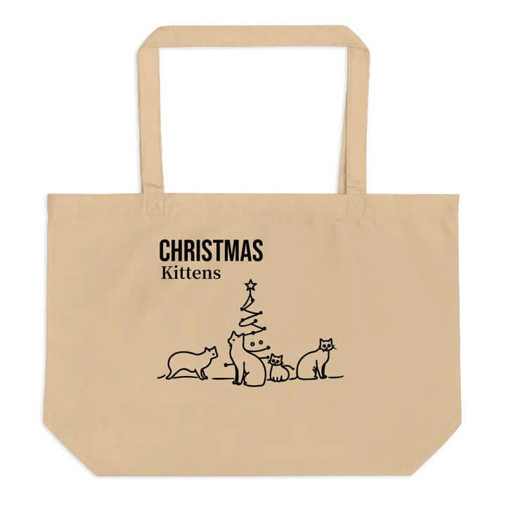 Econscious Organic Cotton Tote Bold Pink Christmas Tote Bag product image (1)