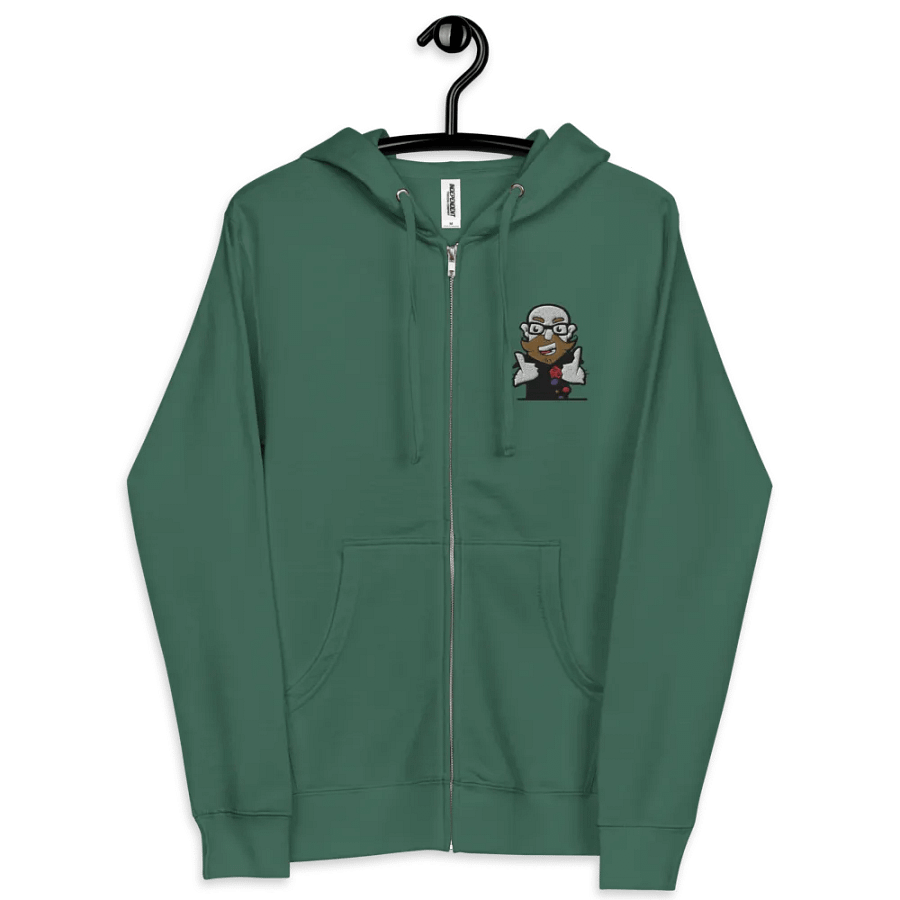 Zippered hoodie 