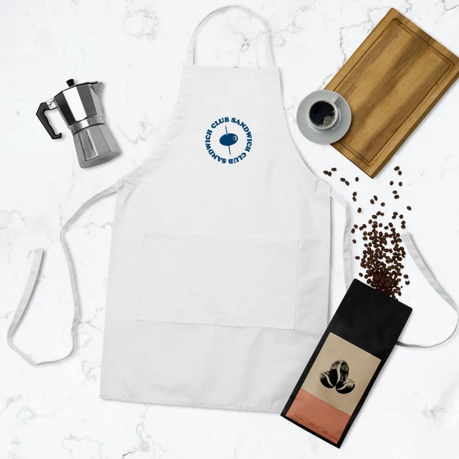 Club Sandwich Club Embroidered Apron product image (11)