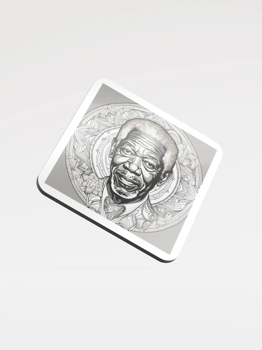 Ornate Visage Cork Coaster product image (1)