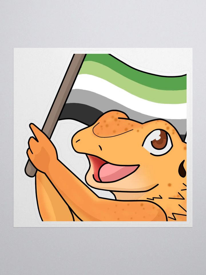 Aromantic Pride Sticker product image (1)