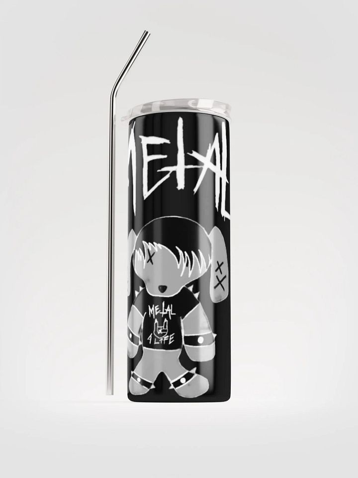Metalhead Bunny Tumbler product image (1)