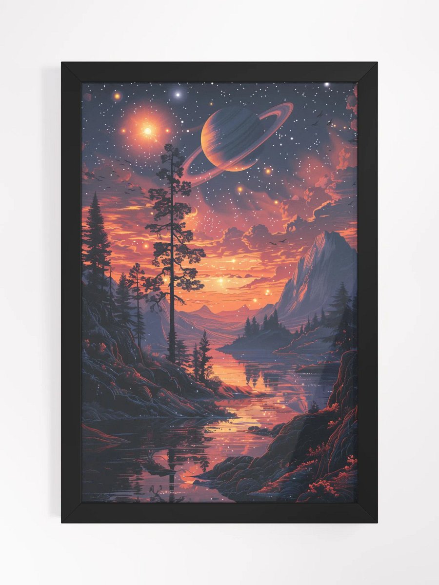 Under a canopy of stars - Sophisticated Framed Artwork to Enhance Any Room’s Ambiance product image (1)