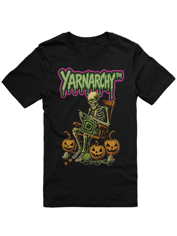 Yarnarchy™ Skeleton Stitcher Tee product image (1)