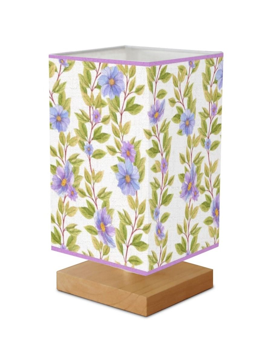 Square Table Lamp- Spring-Time All different flowers!! product image (4)