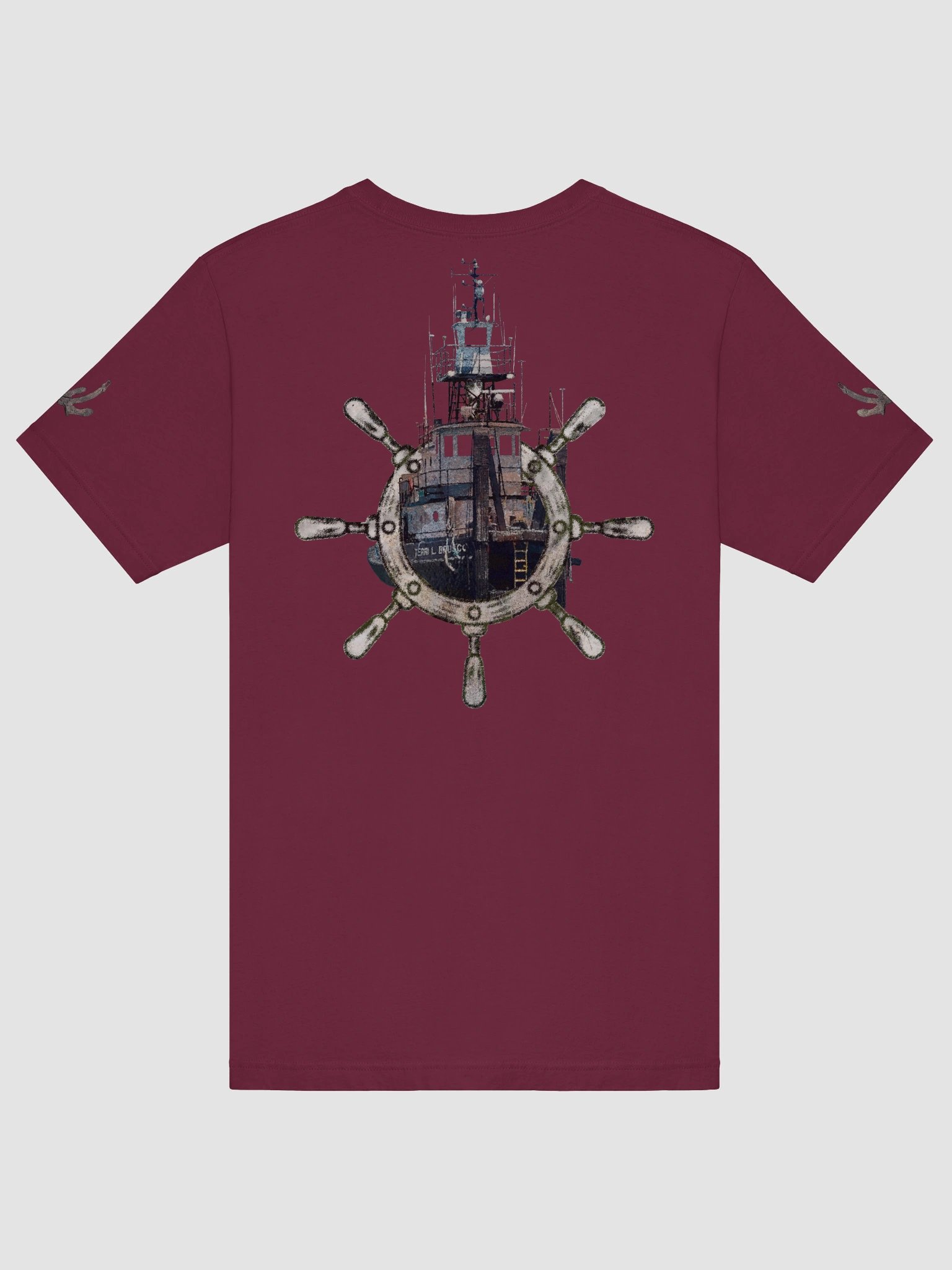 Ship Wheel & Terri L. Brusco - T-Shirt product image (6)
