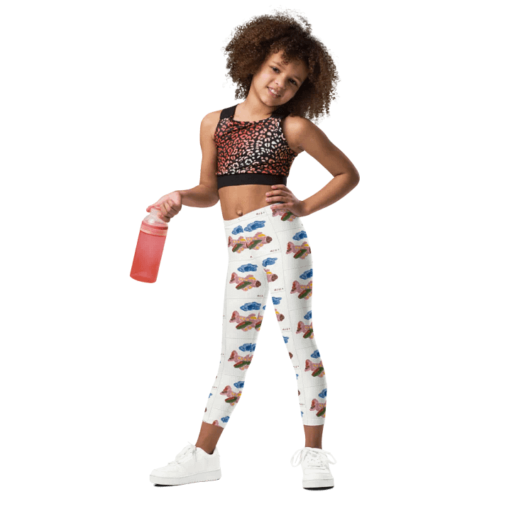 Kid Airplane (All-Over Print Kids Leggings) product image (1)