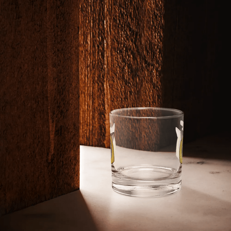 Banana Snugs rocks glass product image (8)
