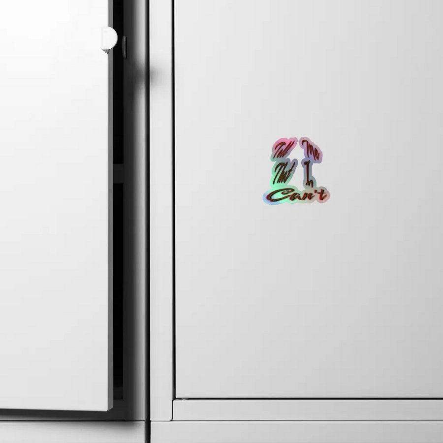 Tell Me That I Can't - Kiss-Cut Holographic Sticker product image (4)