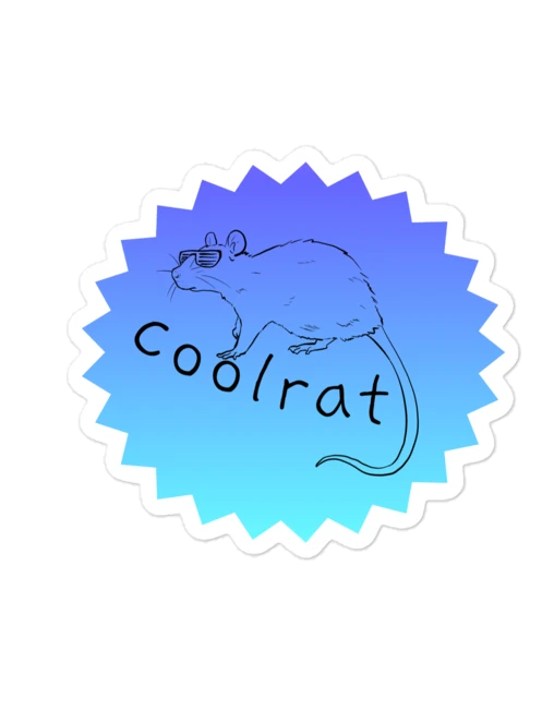 Coolrat die cut magnets product image (1)