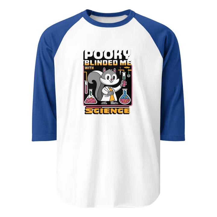 Pooky's Science Lab Raglan Tee product image (1)