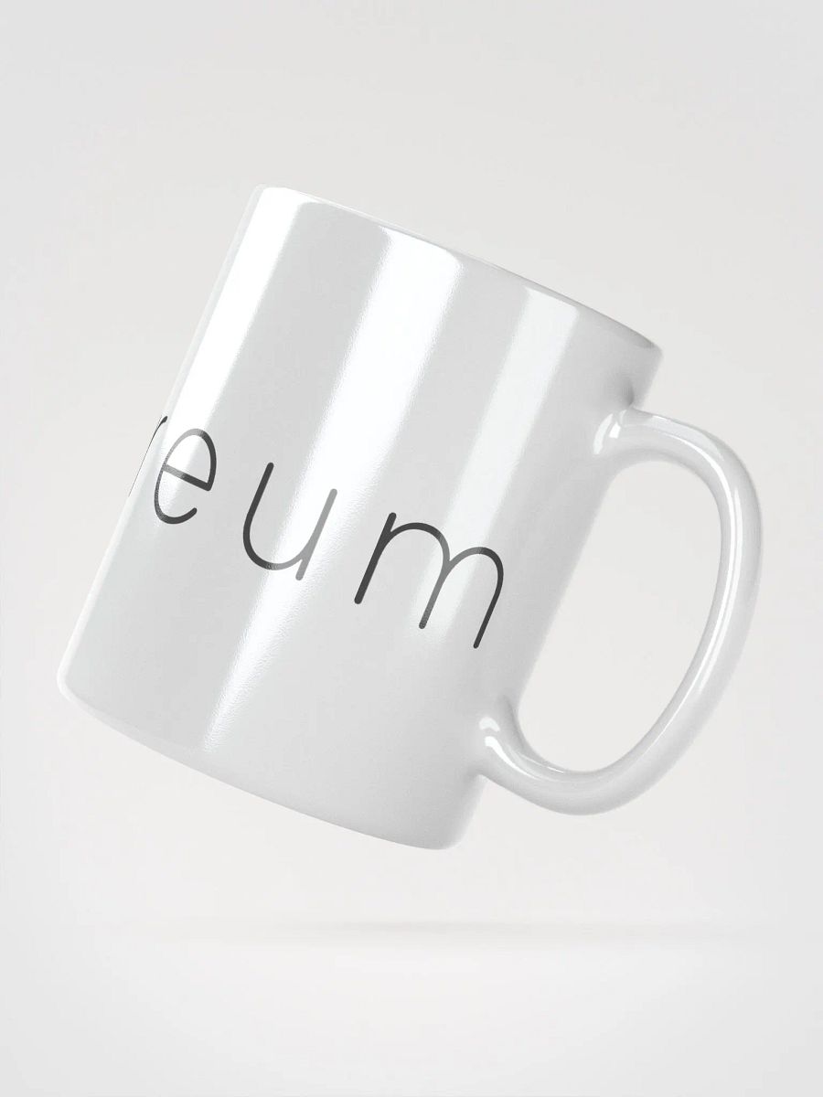 Ethereum Logo White Glossy Mug product image (5)
