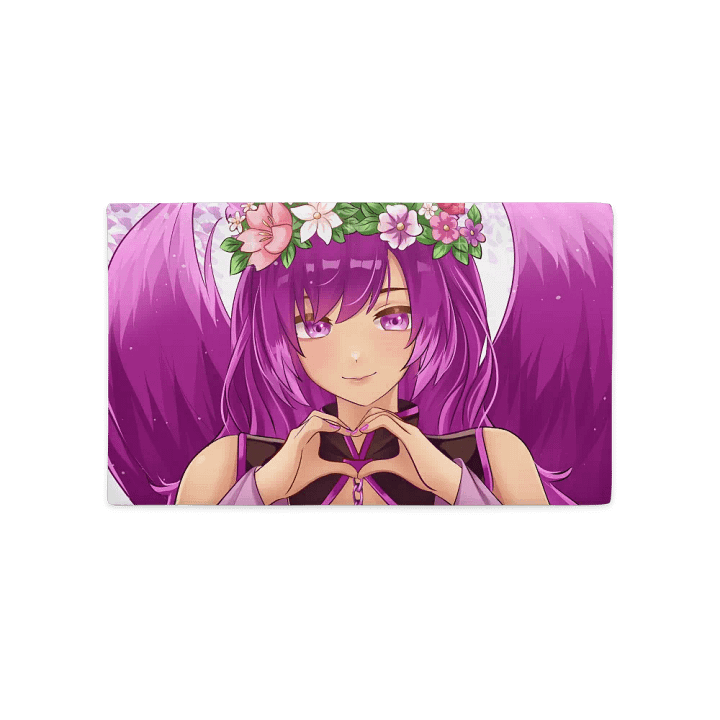 Floral Heart Anime Premium Pillow Case product image (2)