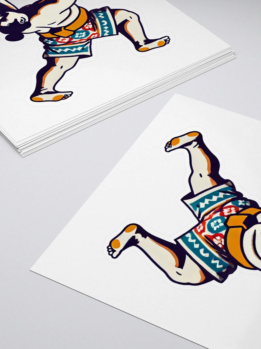 Sumo B-Boy Sticker - Crooked Handstand product image (4)