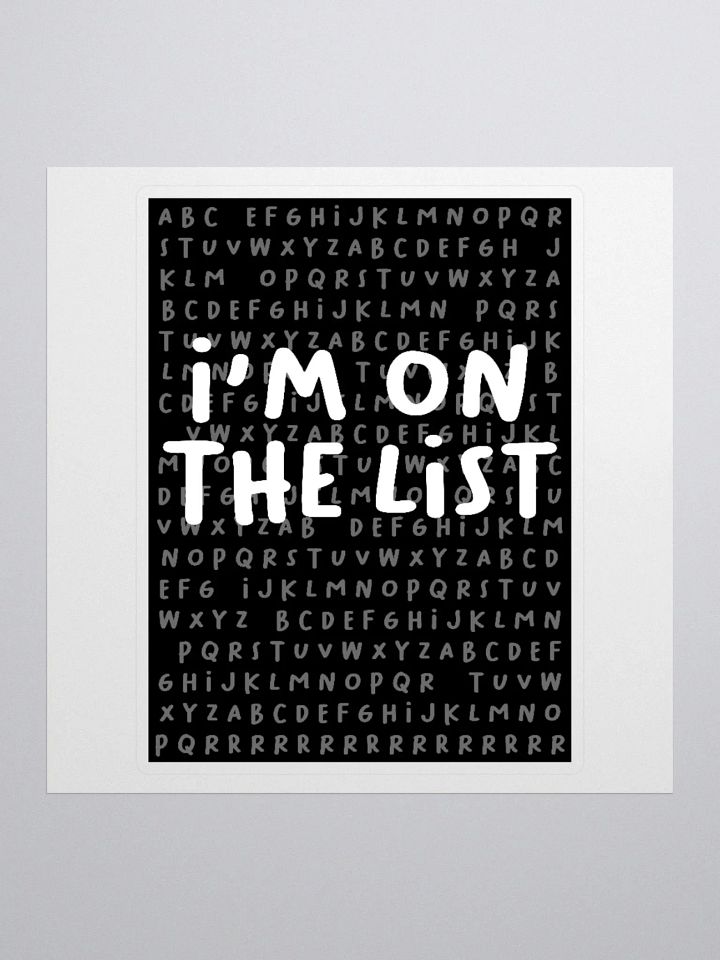 The List Sticker product image (2)