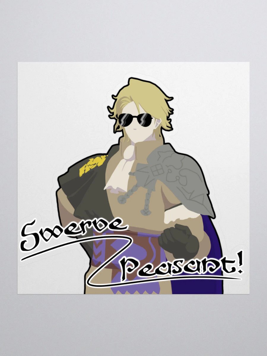Swerve Peasant Sticker product image (1)