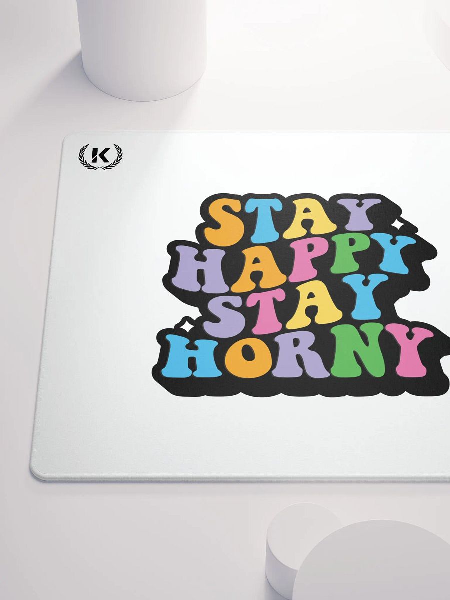 Stay Happy Gaming mouse pad product image (6)