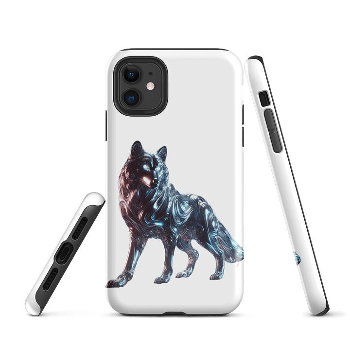 Liquid Metal Wolf #1 Tough Case for iPhone® product image (1)